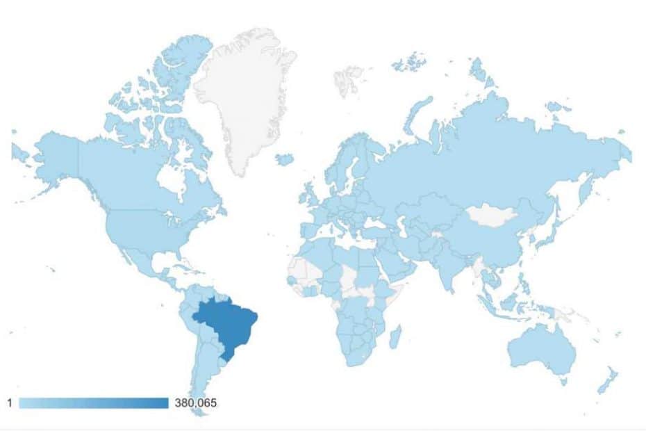 Usuários do mundo todo!