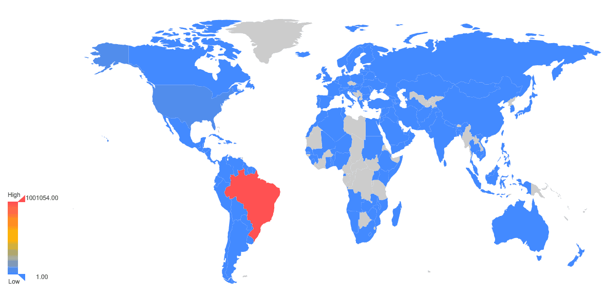 Visitantes pelo mundo 2020