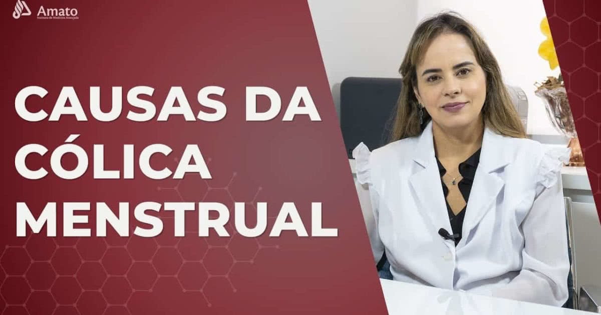 Causas da Cólica Menstrual. Dor e saúde da mulher. - Amato